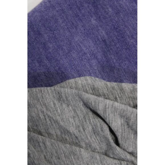 Lululemon Free People Womens Long Sleeve Shirt Sweater Gray Purple 6 Small Lot 2 - Picture 2 of 3